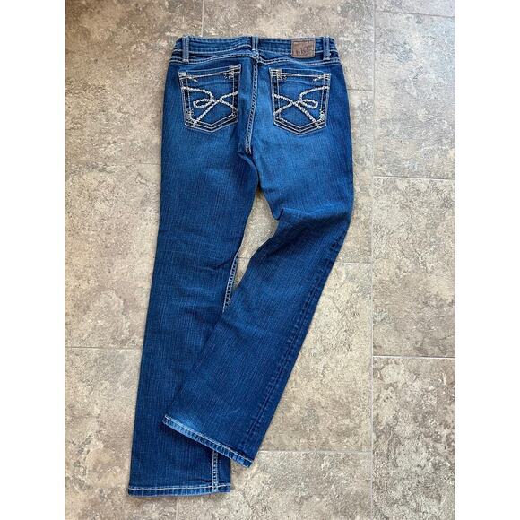 BKE MID RISE SABRINA BOOT, stretch jeans, women's size 28 x 31 1/2" - Picture 6 of 6